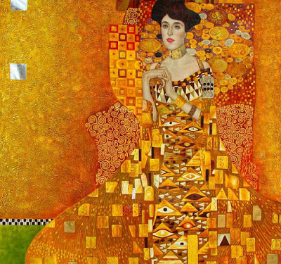 Notebook of Gustav Klimt - the golden lady (a dama dourada)